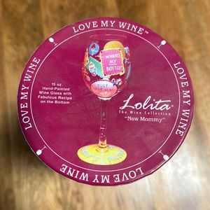 Lolita “New Mommy” Wine Glass
